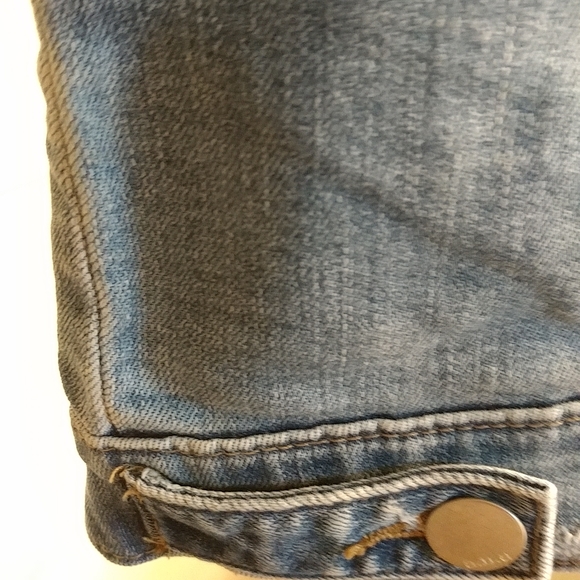 Distressed Jean Vest - Picture 10 of 11